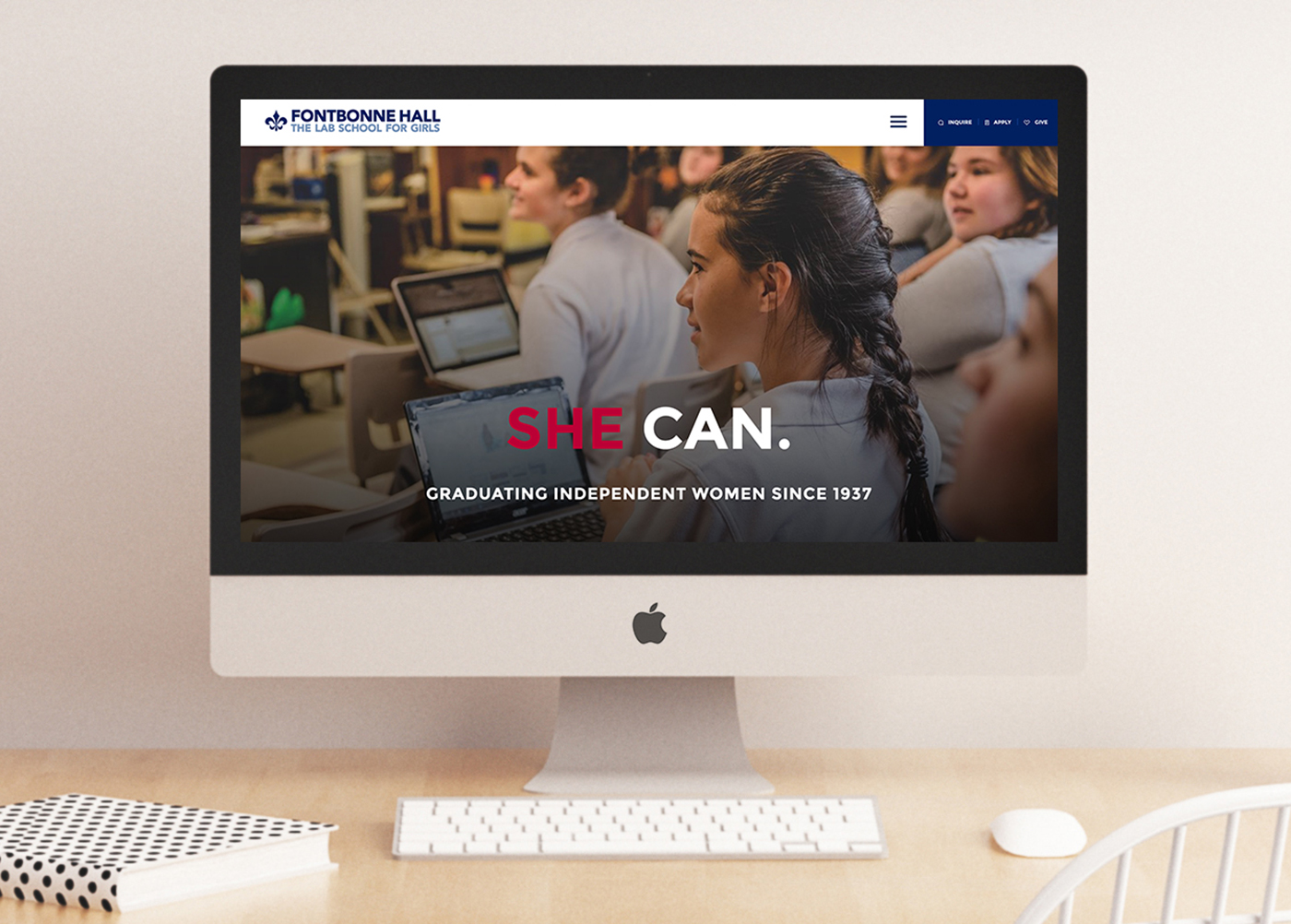 Fontbonne Hall Launches New Website