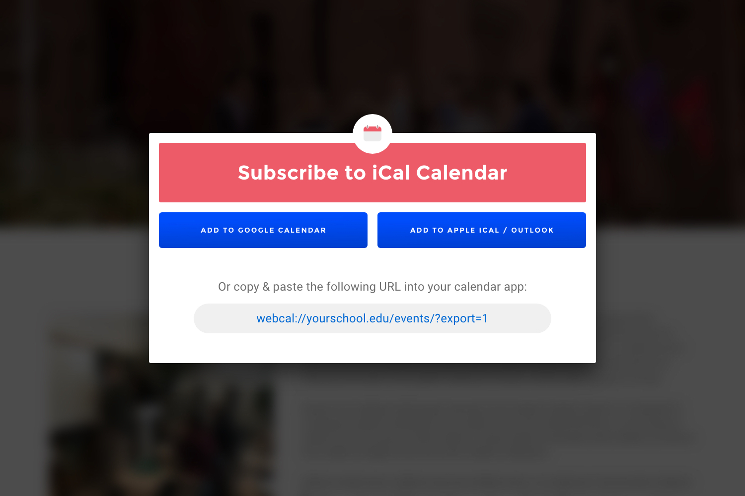 SoSimple Releases Enhanced Calendar Subscribe Tool
