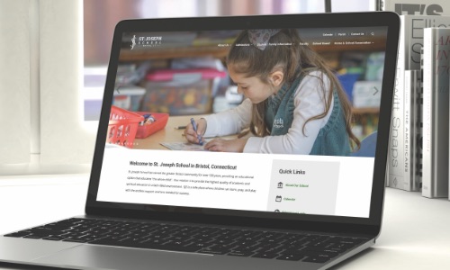 St. Joseph School Launches Newly Redesigned Website