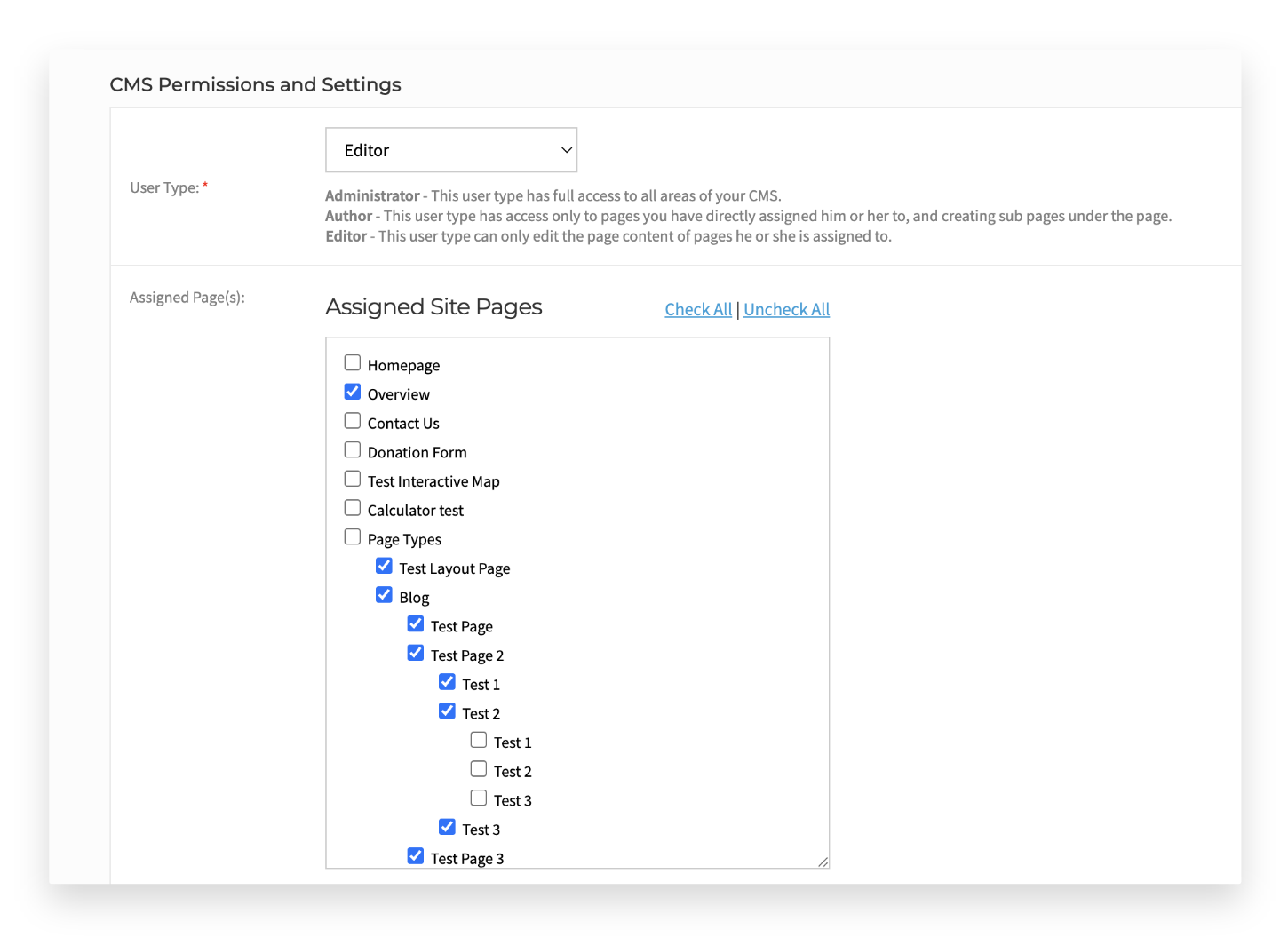 Users bulk assign feature