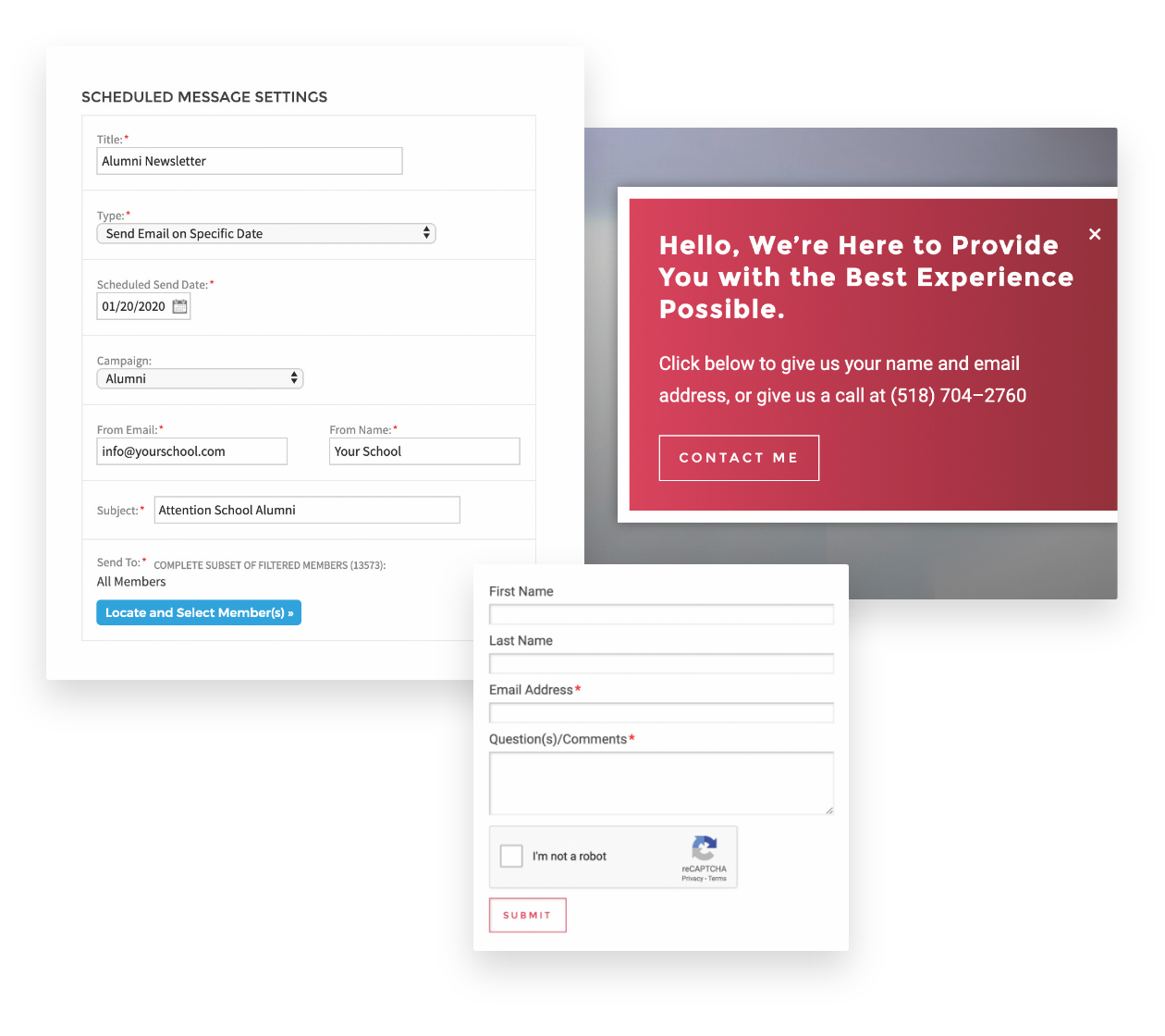 Marketing automation example images