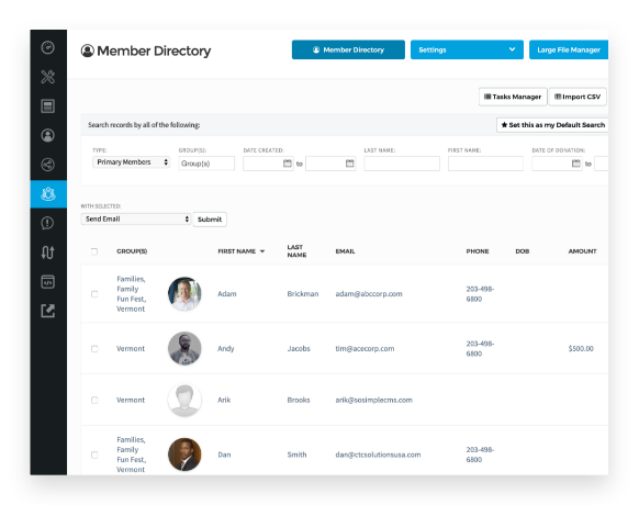 Site Alerts example image